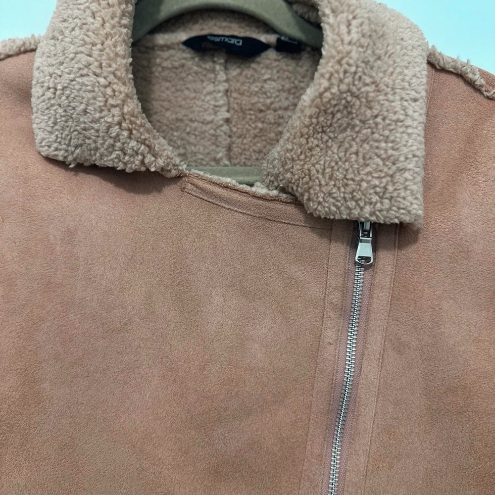 Shearling-Lined Beige Jacket - image 2